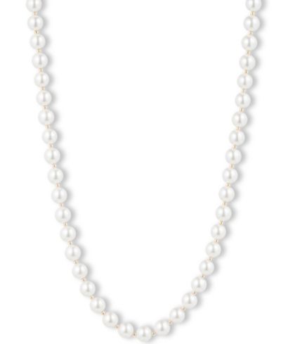 Anne Klein ожерелье Blanc Imitation Pearl Collar