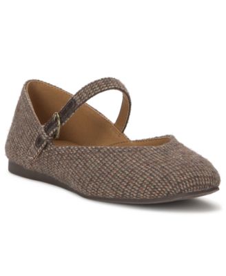 Lucky Brand Women's Albajane Buckled Mary Jane Flats