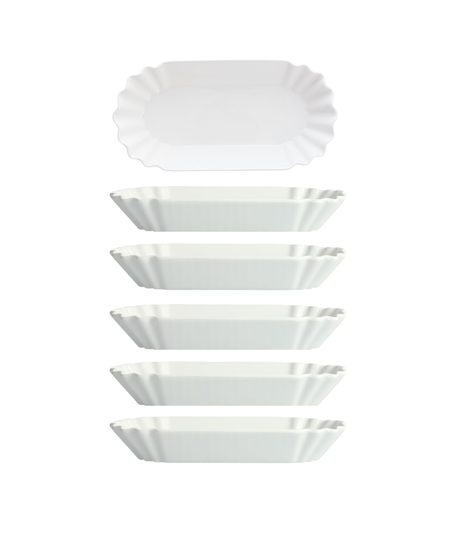 Fortessa Melamine тарелки для хот-догов Street Eats, 6 шт.