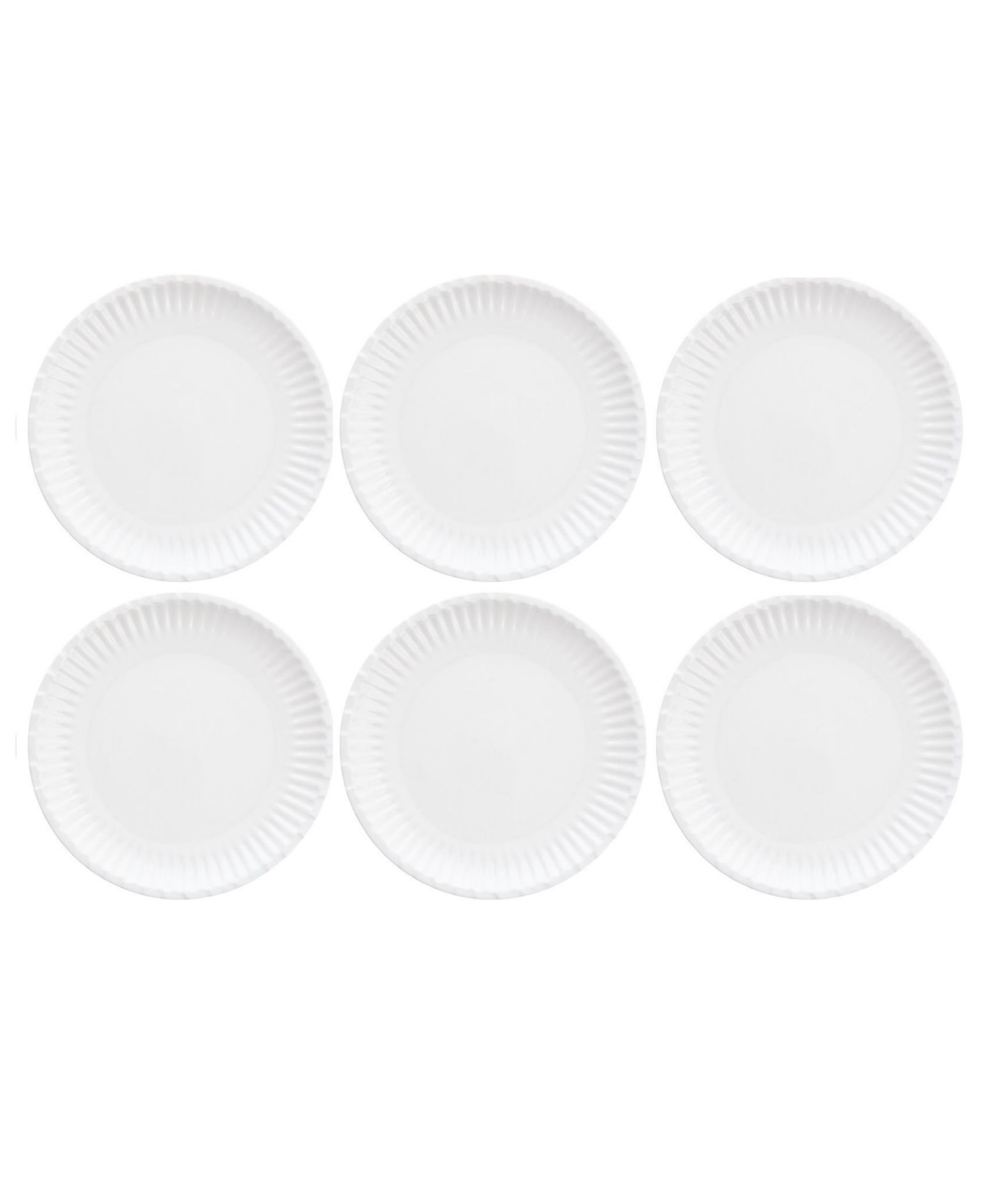Бумажные тарелки Fortessa Melamine Street Eats, набор из 6 шт