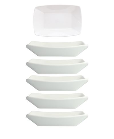 Набор из 6 тарелок Fortessa Melamine Street Eats