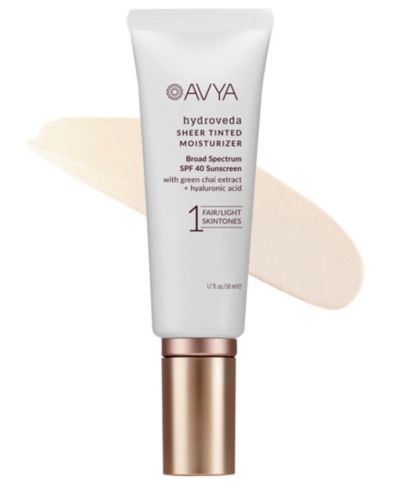 AVYA Hydroveda Sheer Tinted Moisturizer with SPF 40 - Fair
