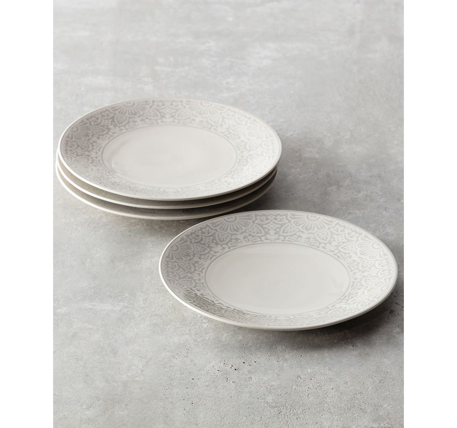 Fortessa Havana Coupe Dinner Plates, Set of 4
