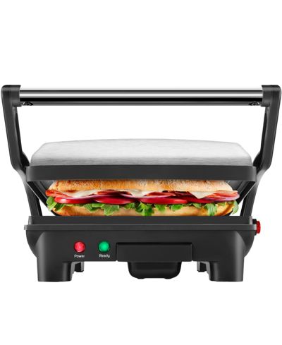 Chefman электрический гриль-сэндвич с антипригарными панелями, раскладывается горизонтально
