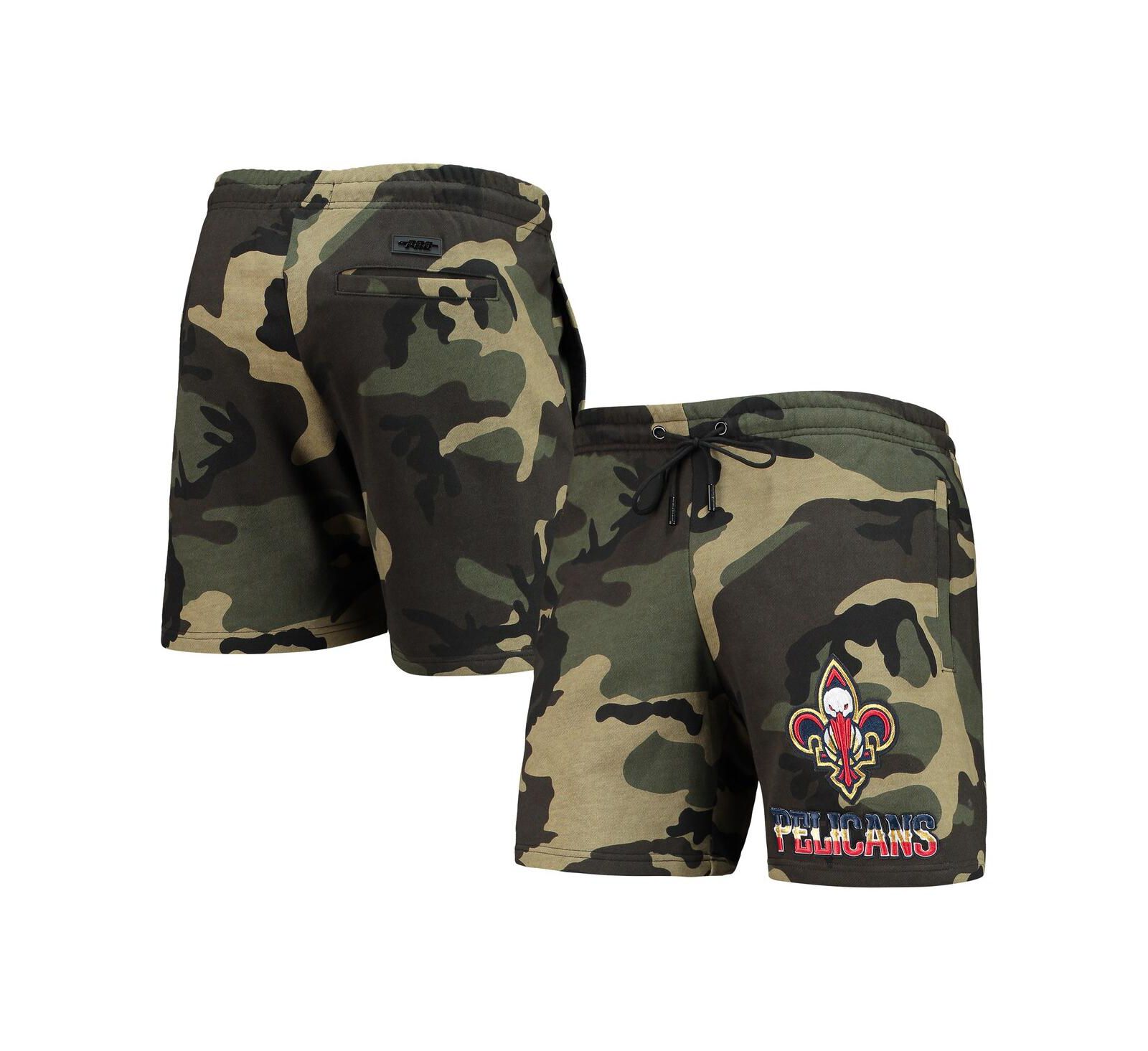 Мужские шорты Pro Standard Camo команды New Orleans Pelicans