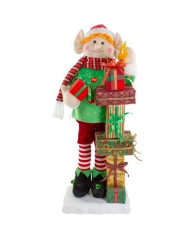 Фигурка Northlight Santa's Little Animated Elf With Lighted Star Musical Christmas 30"