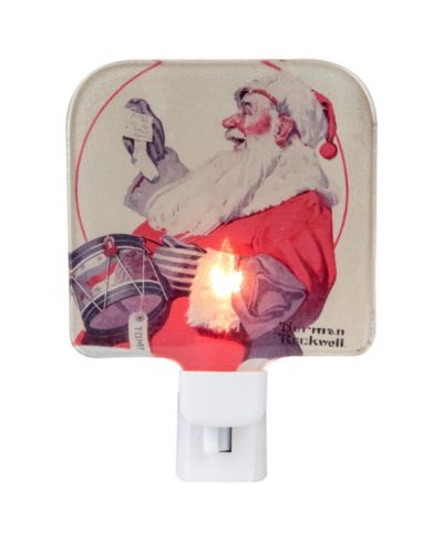 Ночник Northlight Norman Rockwell "a Drum for Tommy", стекло, 6"