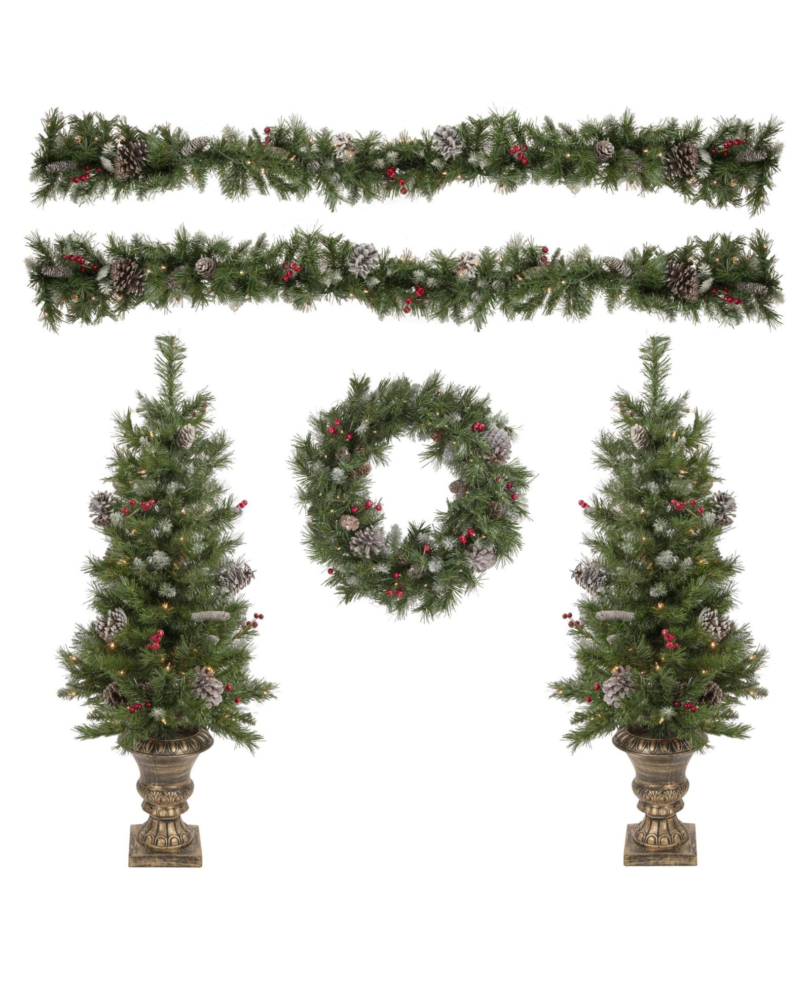 Northlight Искусственная елка Verona Berry Pine, 5 Piece