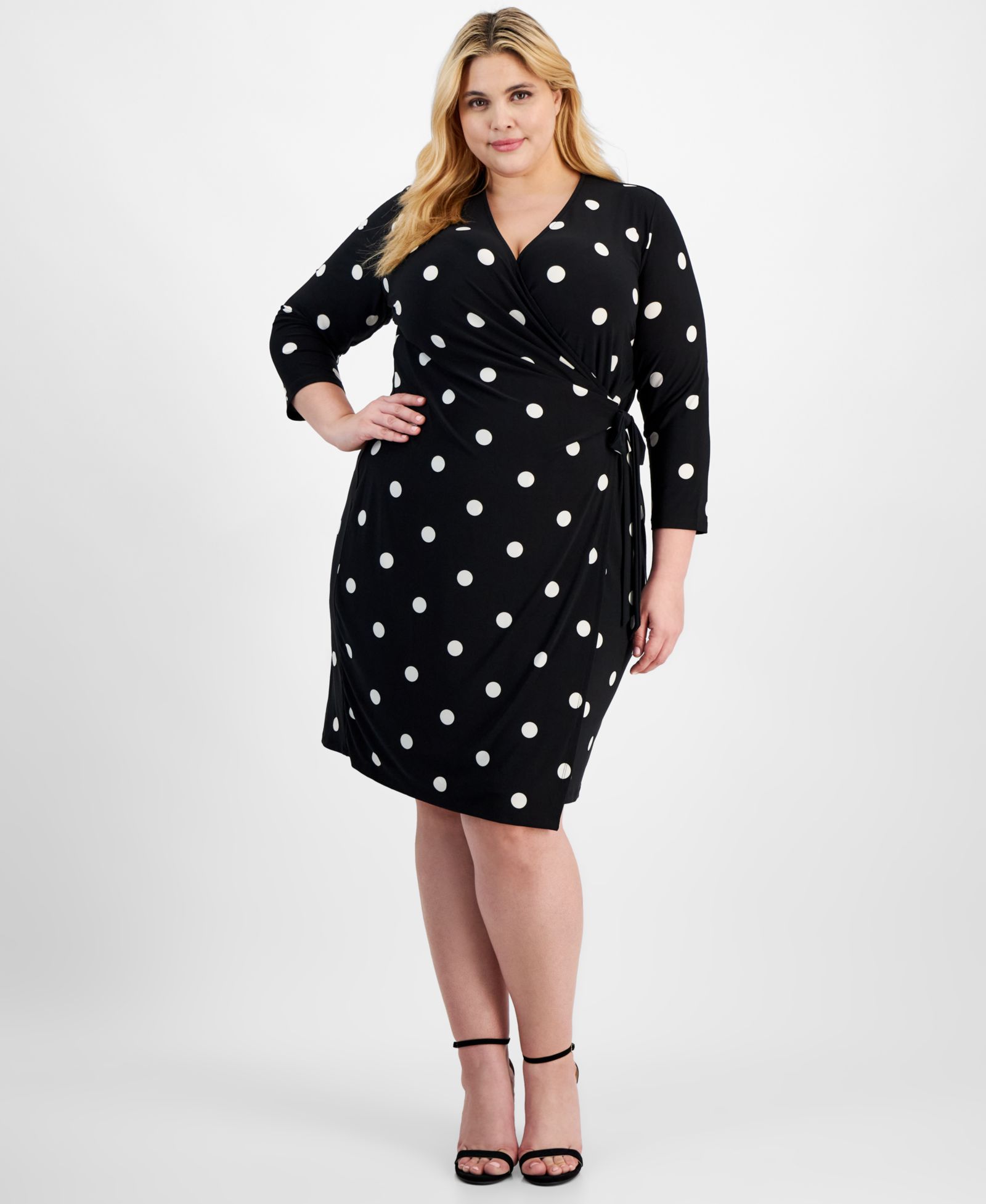 Anne Klein Plus Size Classic Wrap Dress
