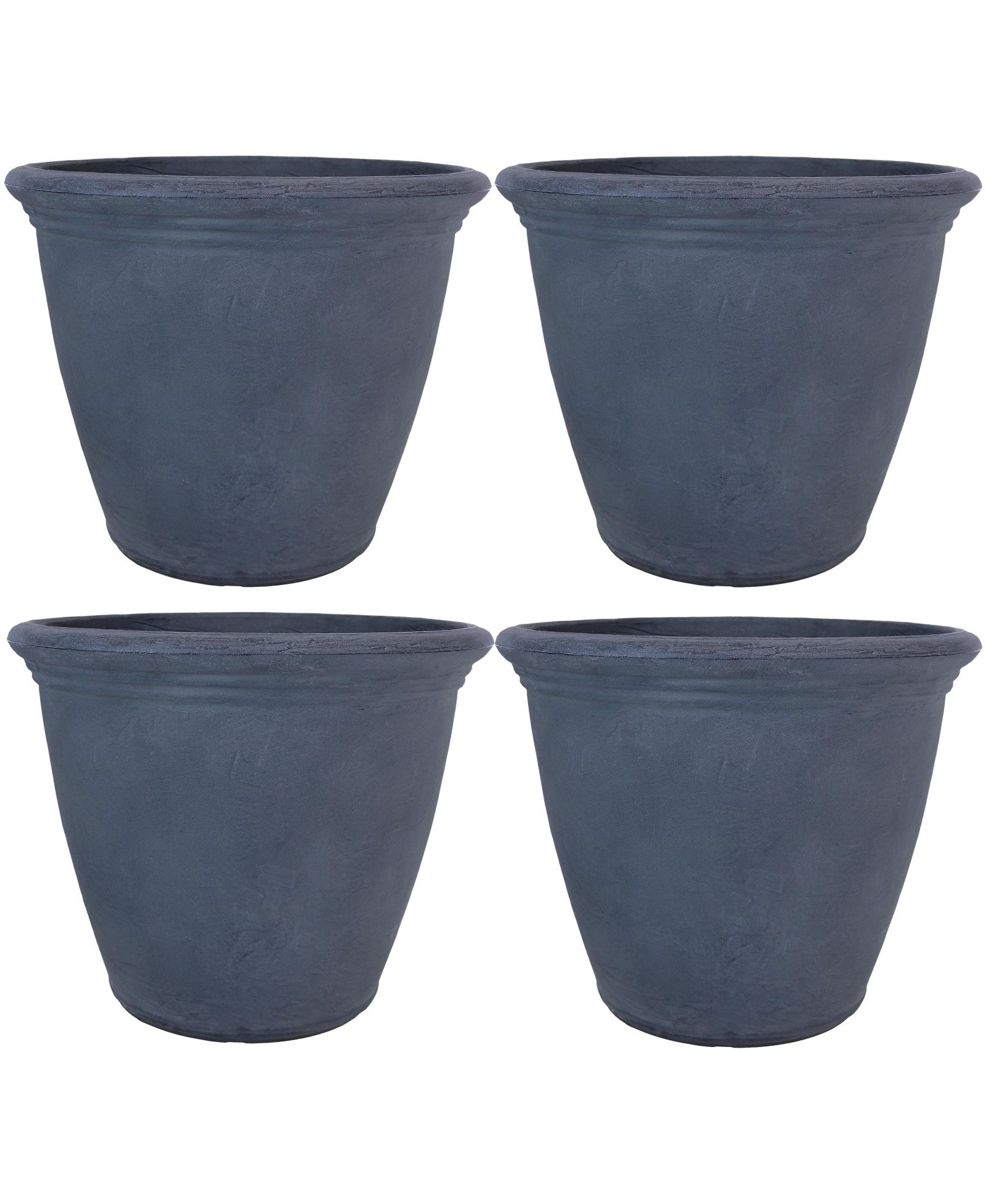 Sunnydaze Decor Weather-Resistant Double-Walled Anjelica Outdoor Flower Pot Planter - 20"