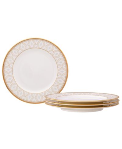 Набор тарелок Noritake Noble Pearl 4 шт. для хлеба и масла/закусок, 6.50"