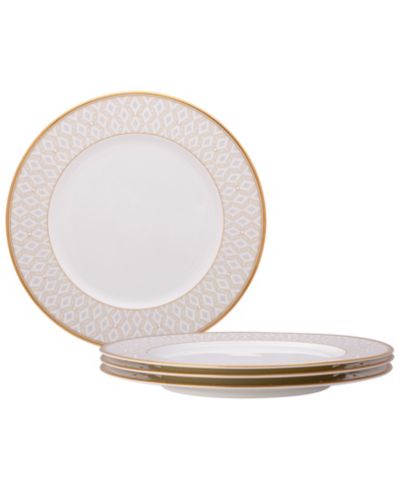 Набор обеденных тарелок Noritake Noble Pearl 4 шт, 11"