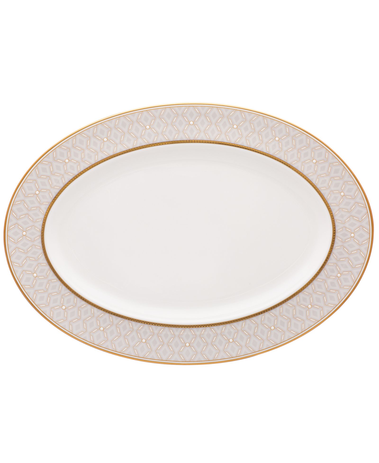 Овальное блюдо Noritake Noble Pearl 14"