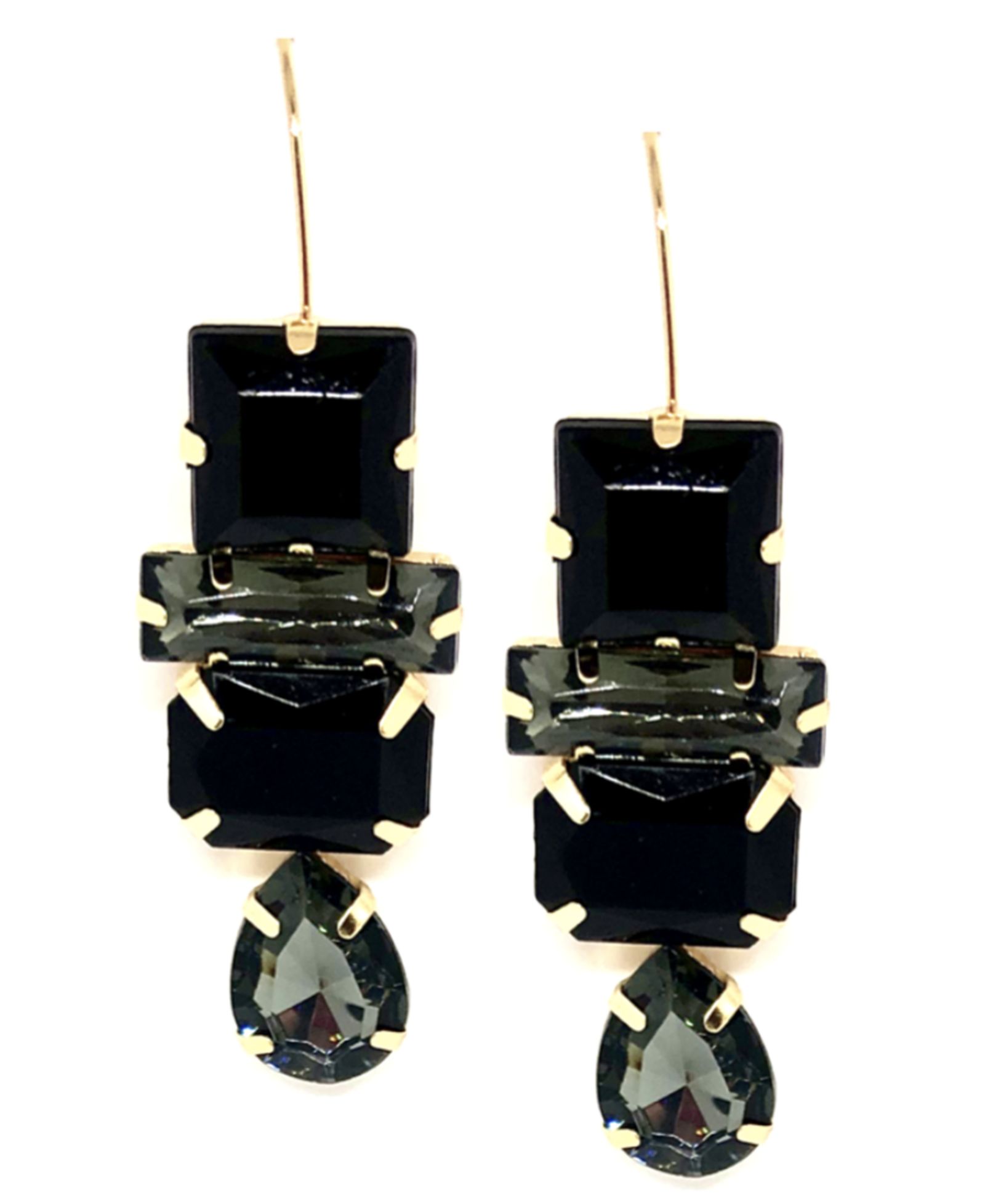 Серьги-подвески Accessory Concierge Women's Deco Gem Drop