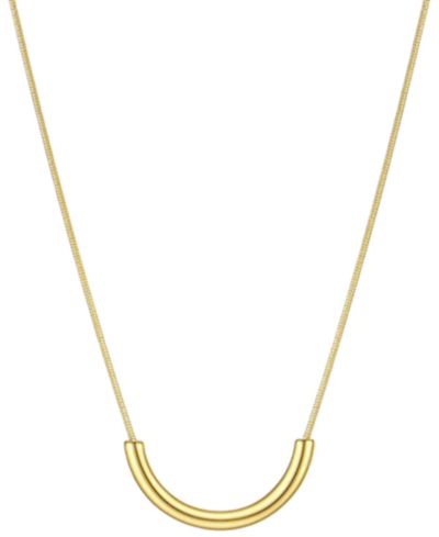 Женское золотое ожерелье Accessory Concierge Golden Smile
