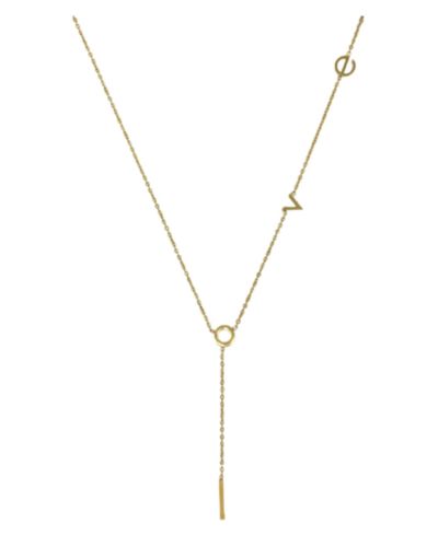 Женское ожерелье Love Y-Chain от Accessory Concierge