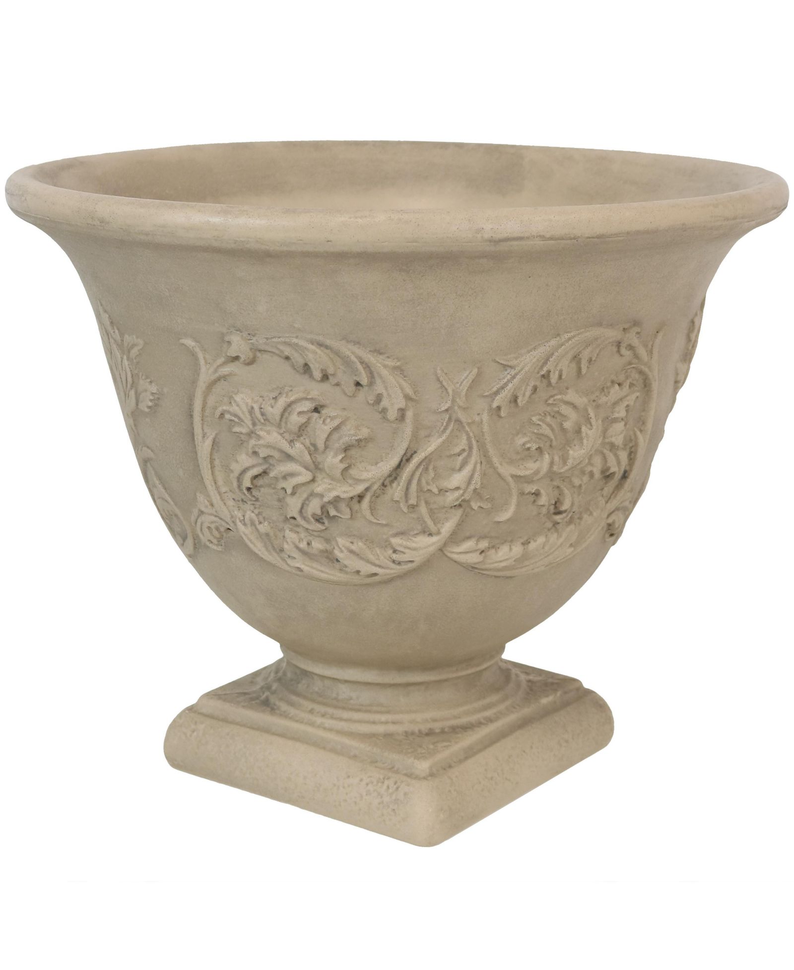 Sunnydaze Decor 16" Weather-Resistant Double-Walled Darcy Flower Pot Planter