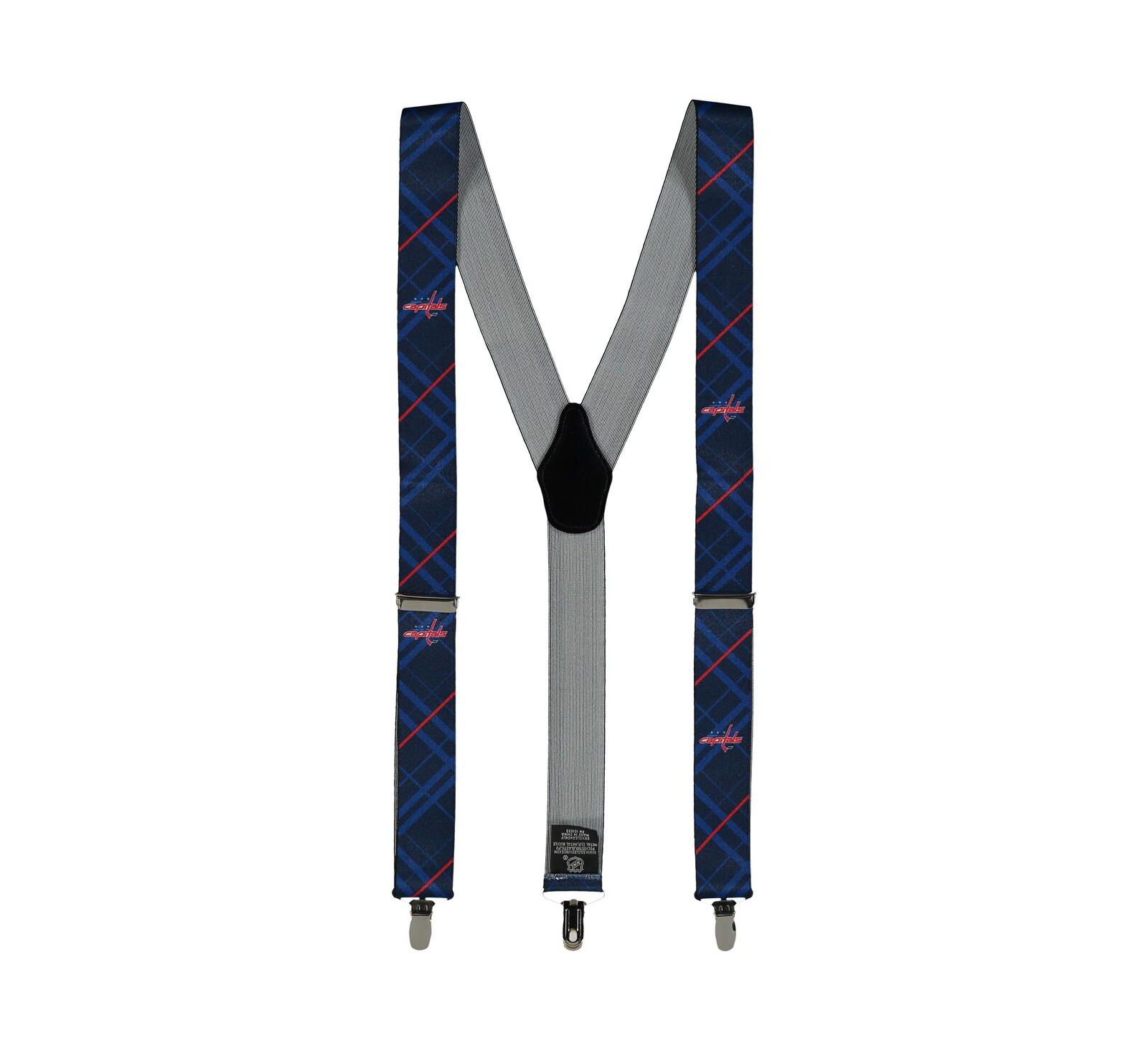 Men's Blue Washington Capitals Suspenders