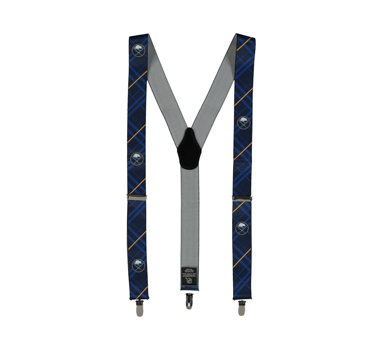 Men's Blue Buffalo Sabres Suspenders