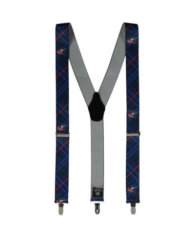 Мужские подтяжки Columbus Blue Jackets синего цвета