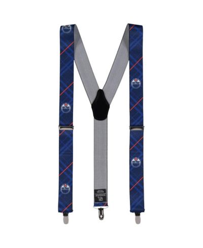 Men's Blue Edmonton Oilers Suspenders