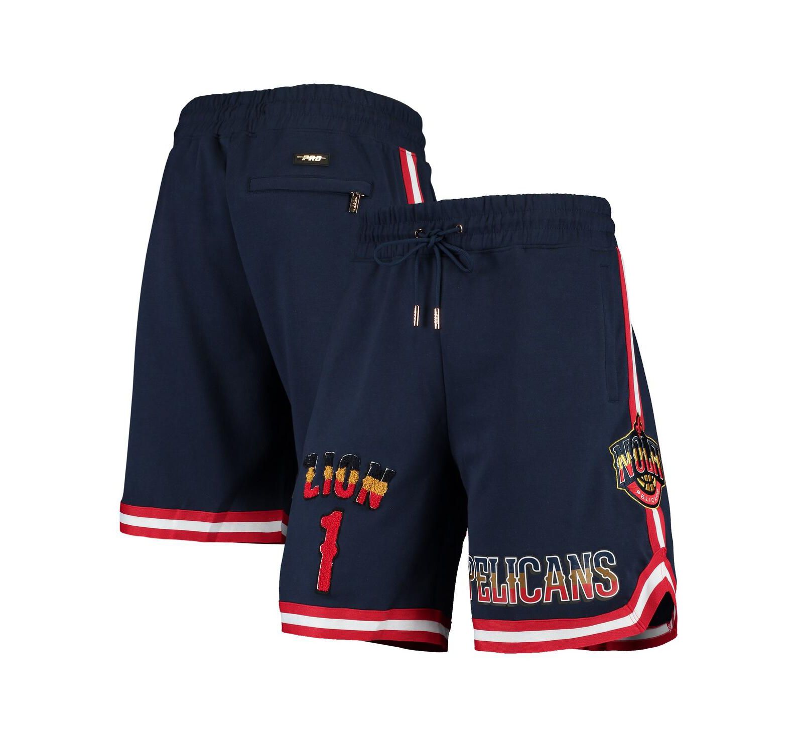 Men's Pro Standard Zion Williamson Navy New Orleans Pelicans Player Shorts