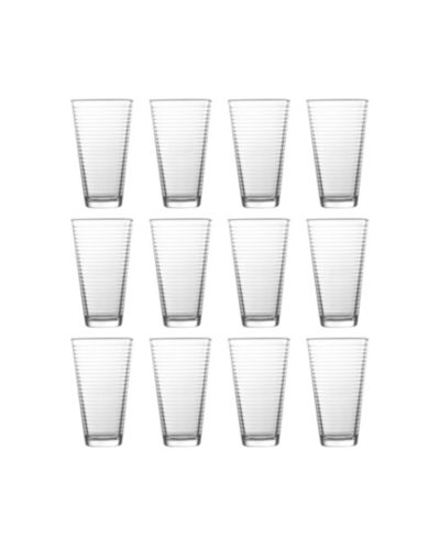 Fortessa Arcade Highball Glass 11.25 oz, Set of 24