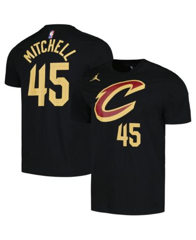 Мужская футболка Jordan Donovan Mitchell Cleveland Cavaliers 2022/23 Statement Edition