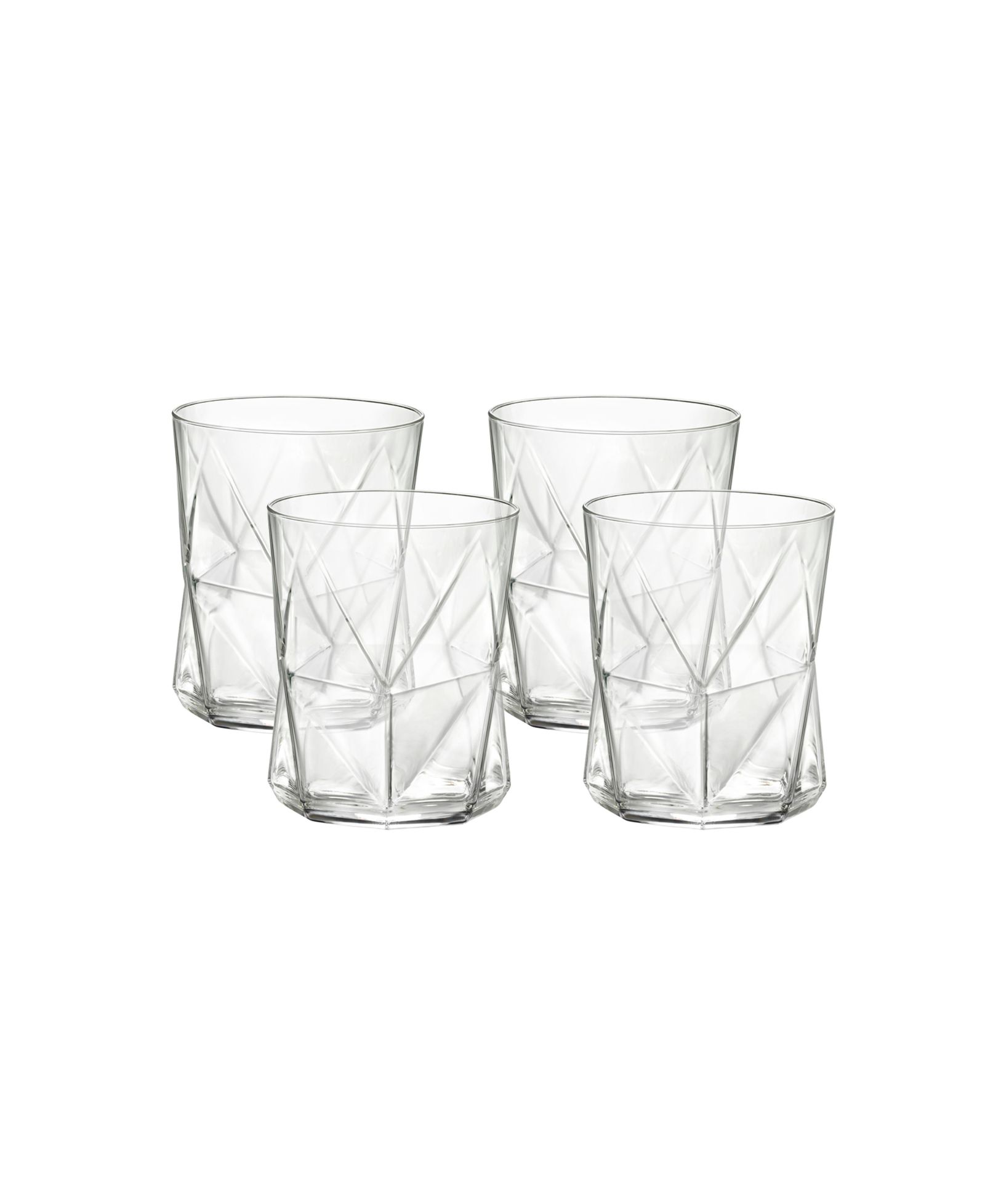 Стакан для виски Bormioli Rocco Cassiopea 4-Piece Double Old Fashioned Glass