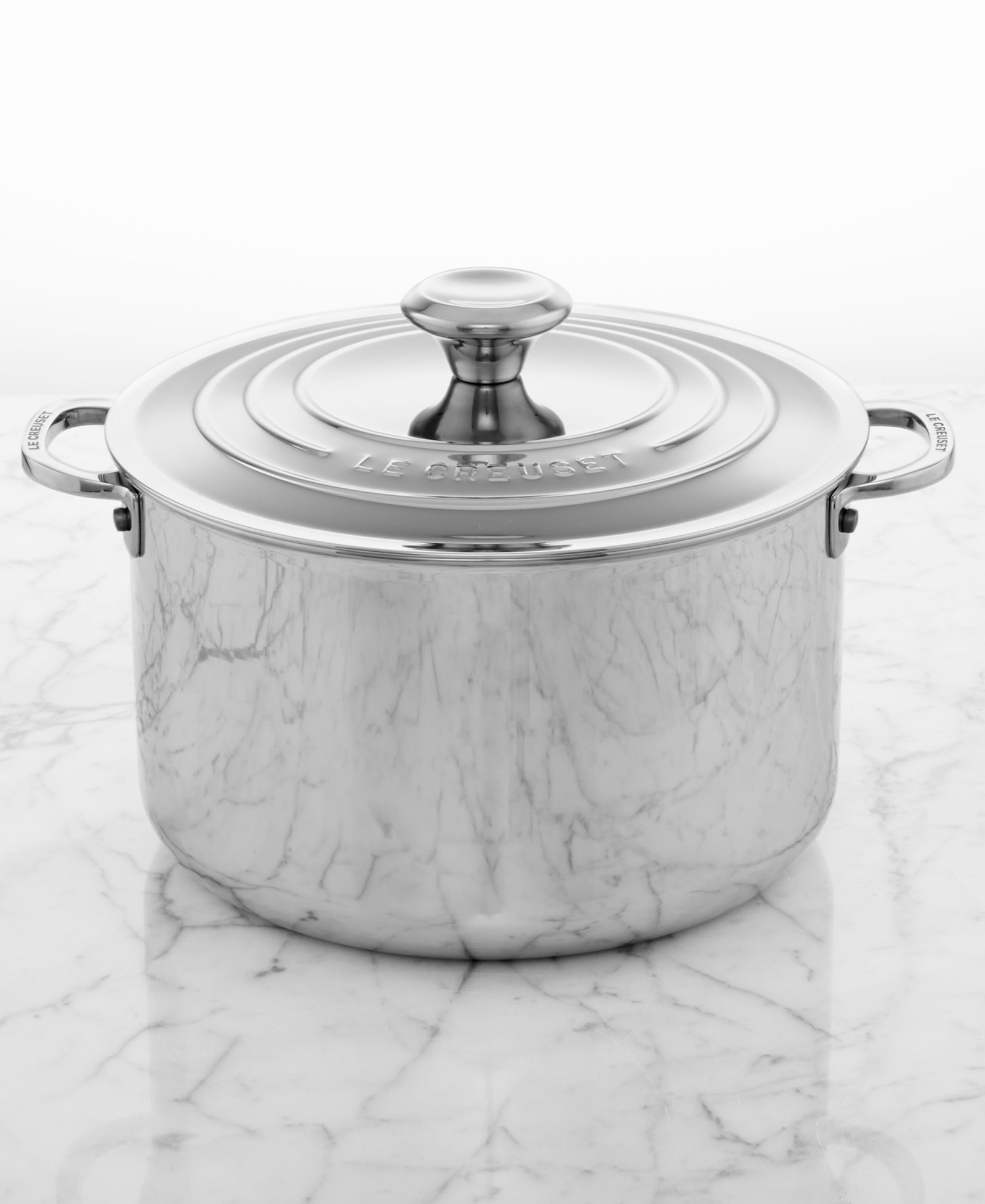 Le Creuset Кастрюля из нержавеющей стали 7 Quart с крышкой