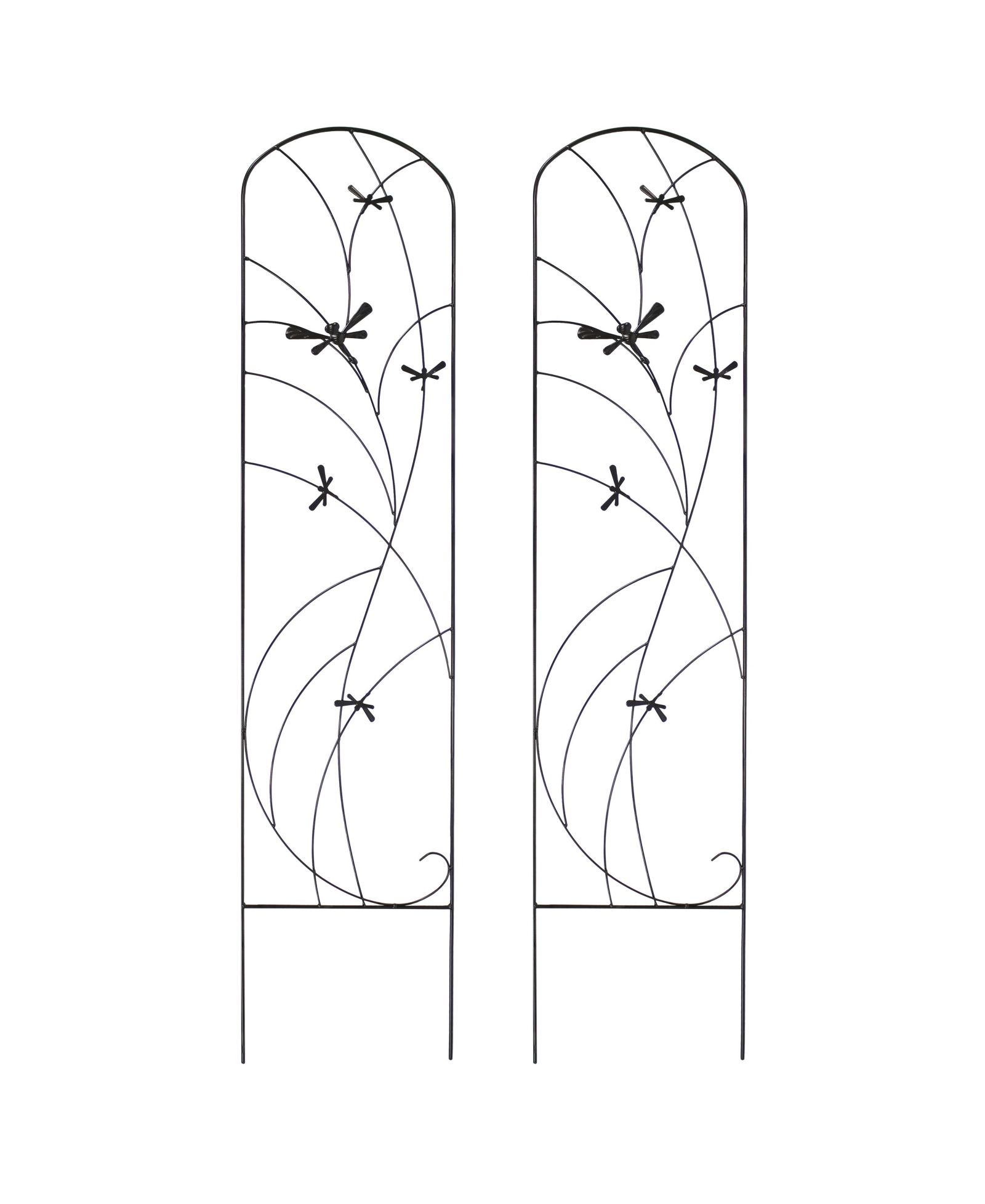 Декоративная решетка для сада Sunnydaze Decor Dragonfly Delight