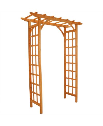 Sunnydaze Decor деревянная арка для сада и декора 78"