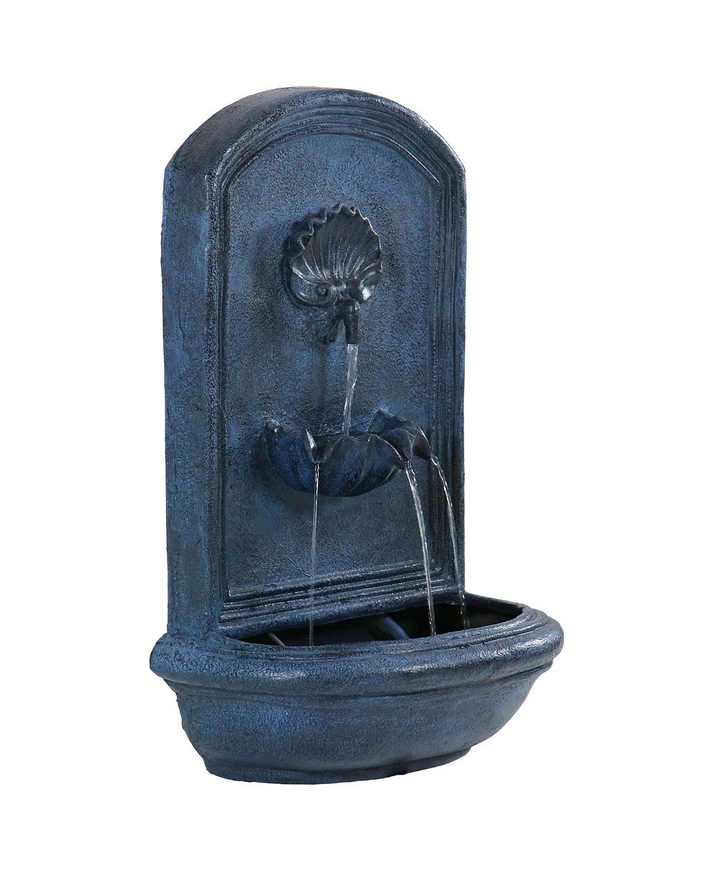 Настенный фонтан Sunnydaze Decor 27"H Electric Polystone Seaside Outdoor