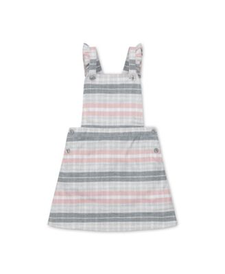 Hope & Henry Little Girls Hope and Henry Organic Cotton Sleeveless Ruffle Strap Skirtall