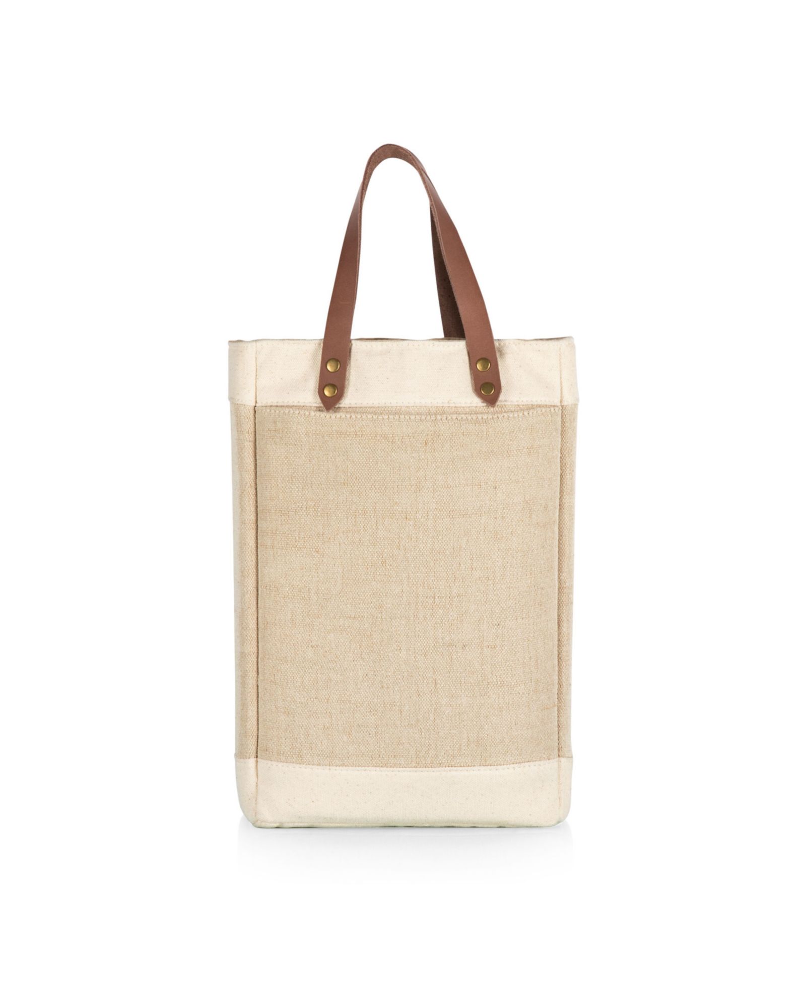 Legacy Pinot Jute 2 Bottle Insulated Wine Bag