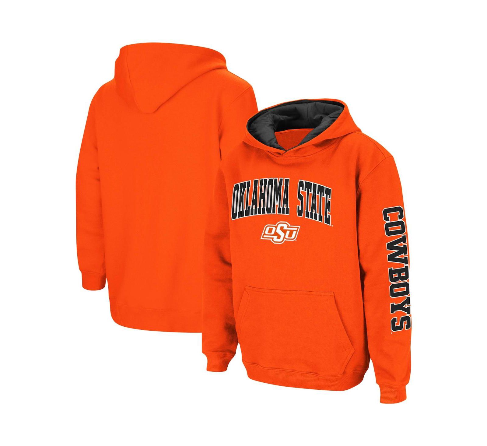 Детская толстовка Colosseum Orange Oklahoma State Cowboys 2-Hit Team