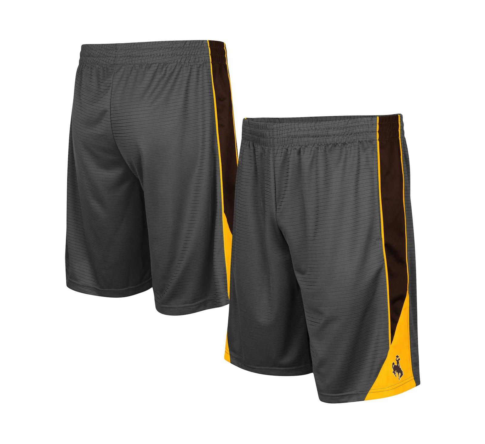 Мужские шорты Colosseum Charcoal Wyoming Cowboys Turnover