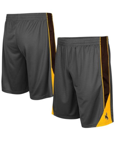 Мужские шорты Colosseum Charcoal Wyoming Cowboys Turnover
