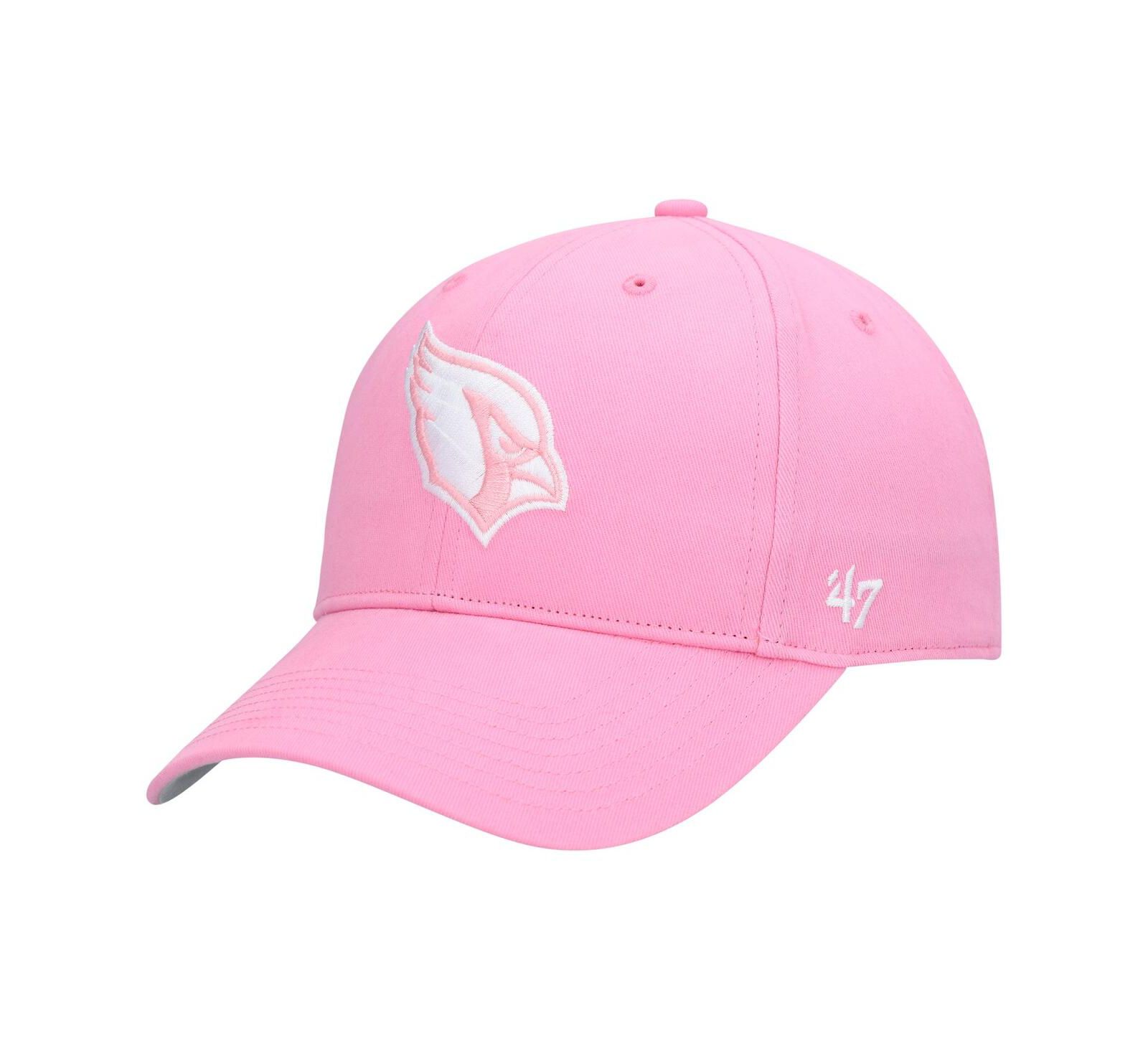 Детская бейсболка '47 Brand Arizona Cardinals Rose MVP регулируемая розовая