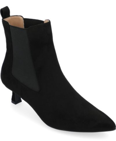 Женские ботильоны Journee Collection Tenlee Pointed Toe Kitten Heel Dress
