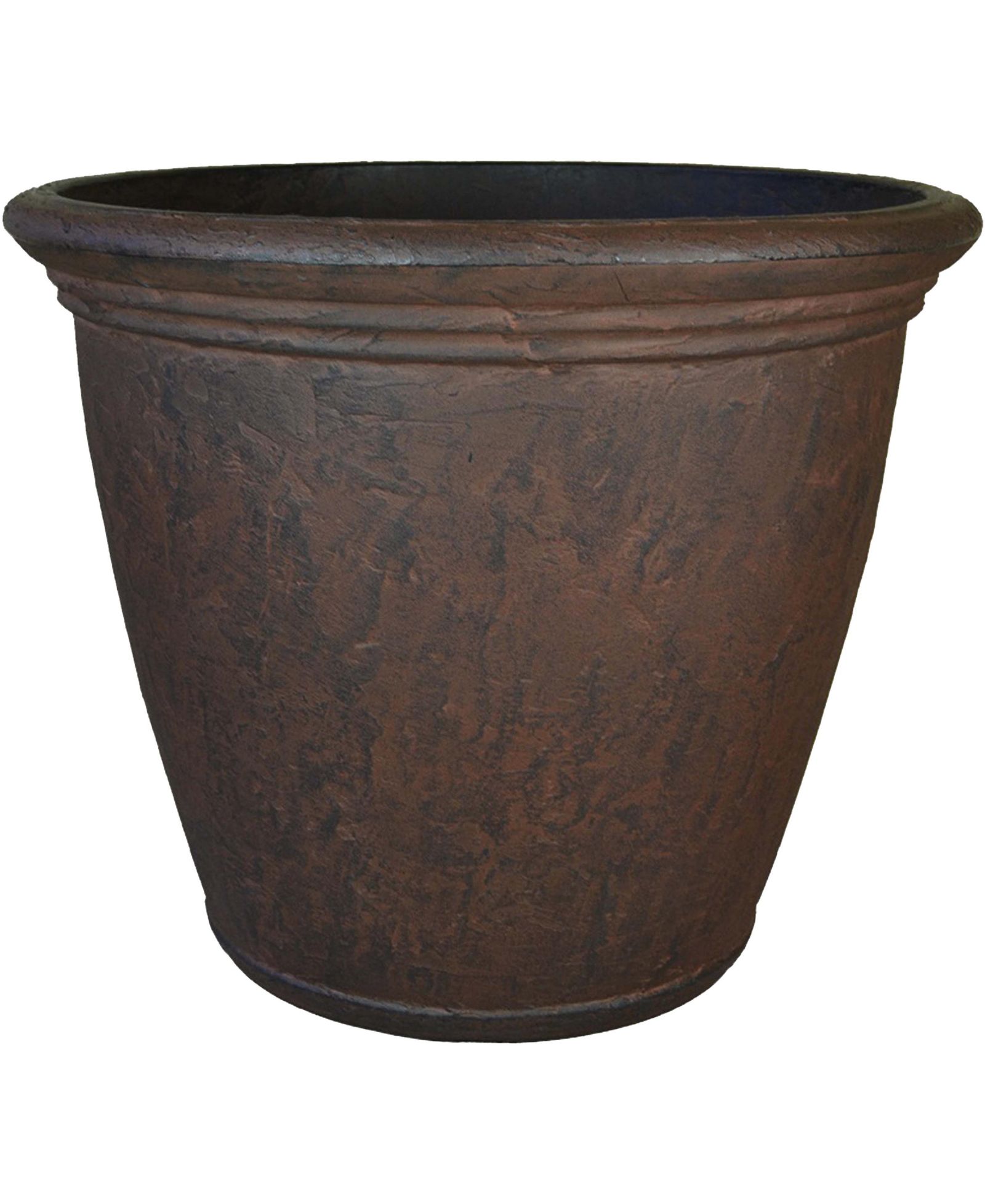 Всепогодный двухстенный цветочный горшок Sunnydaze Decor Anjelica