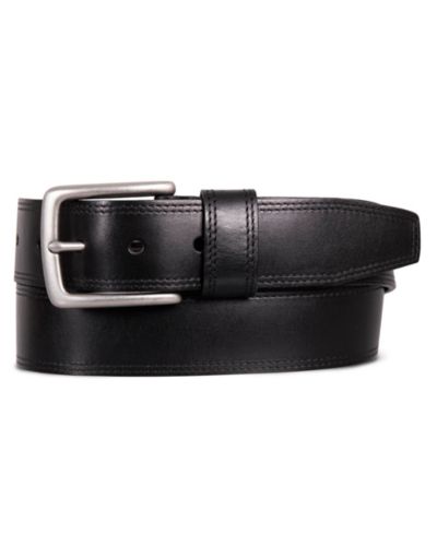 Lucky Brand Мужской Double Needle Stitched Leather Belt