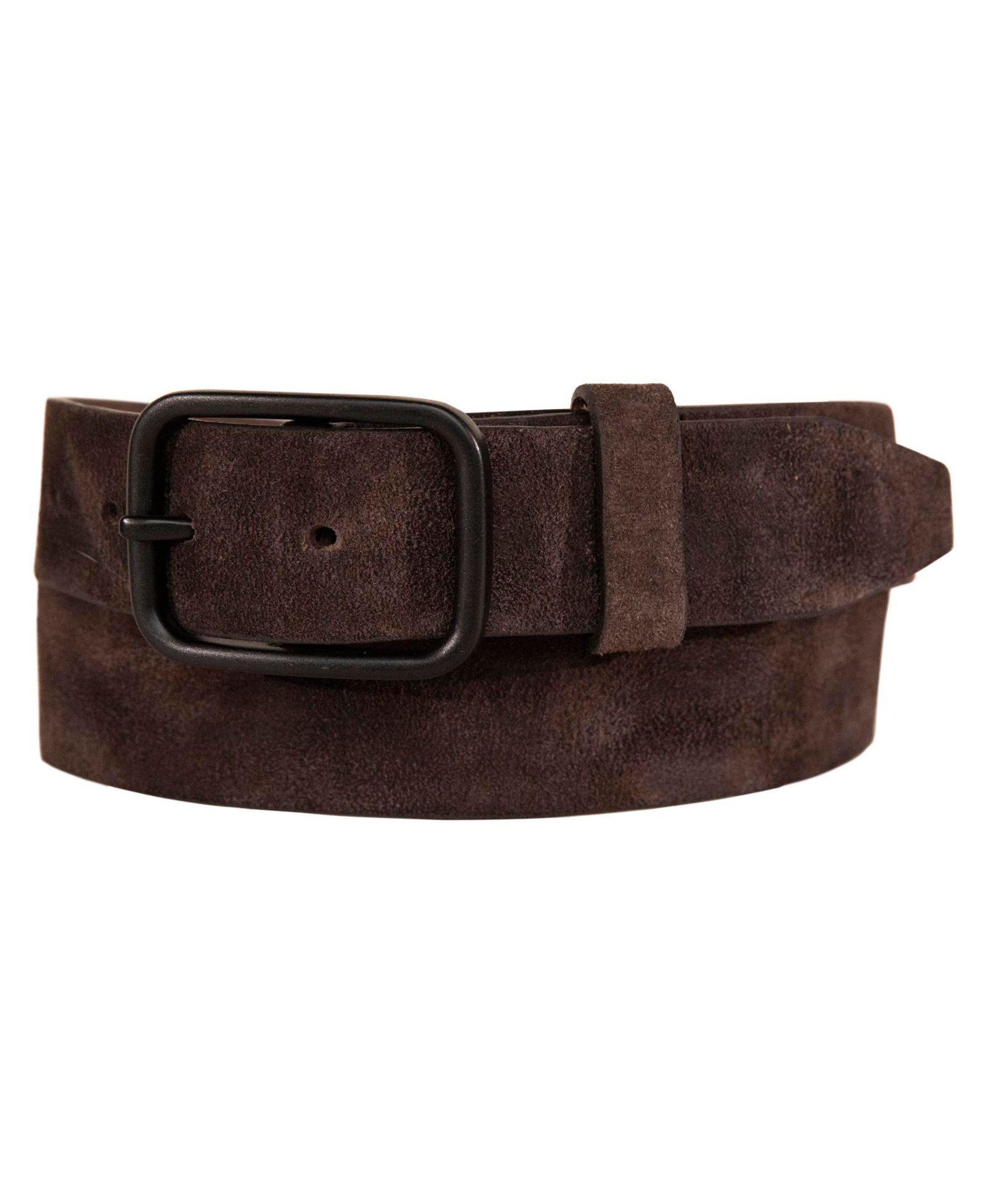 Lucky Brand Men's Distressed Suede Leather Belt
