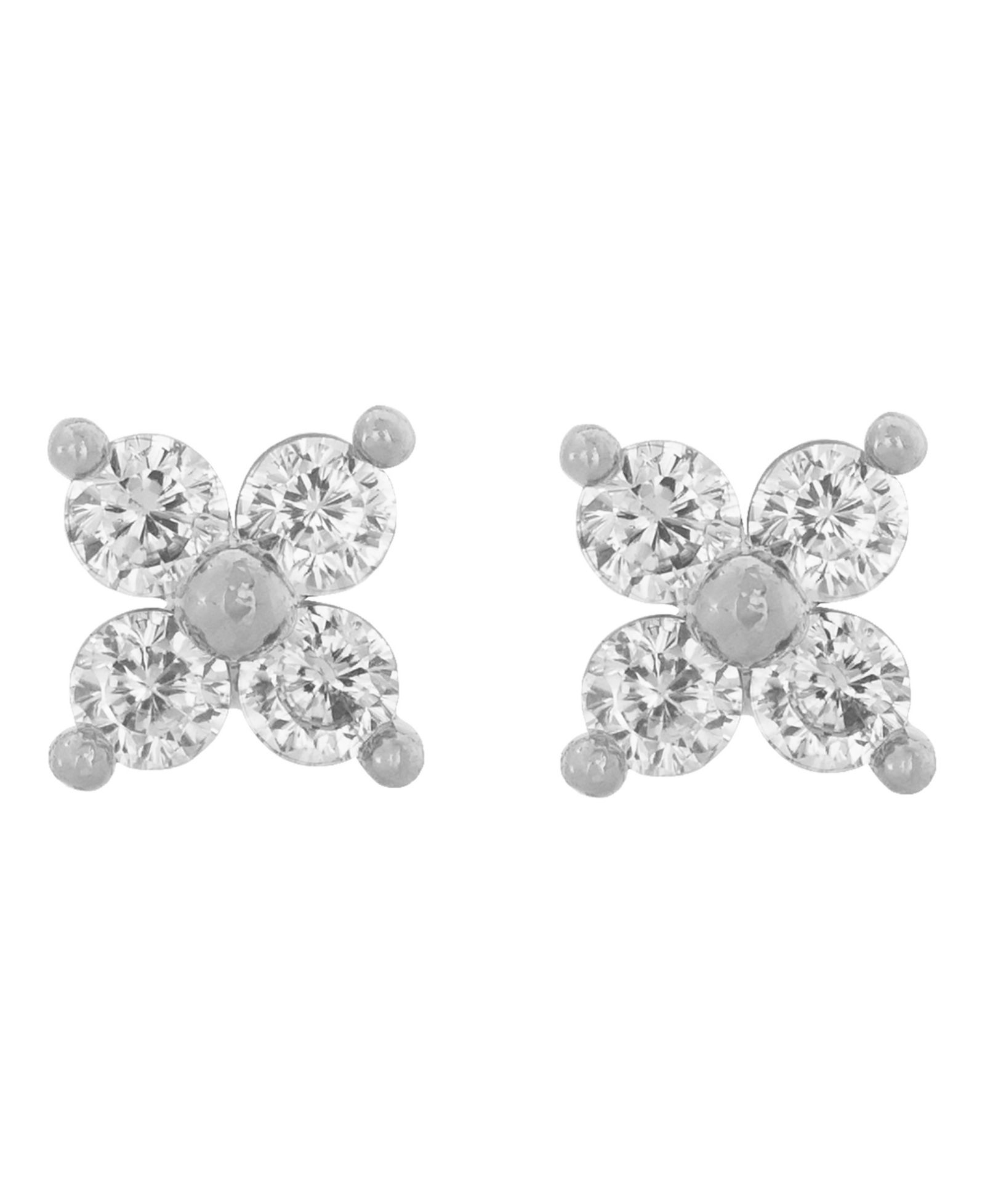 Girls Crew Women's Teeny Tiny Clear Cluster Studs