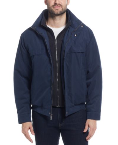Weatherproof Men's Microfiber Poly Filled Bomber Jacket