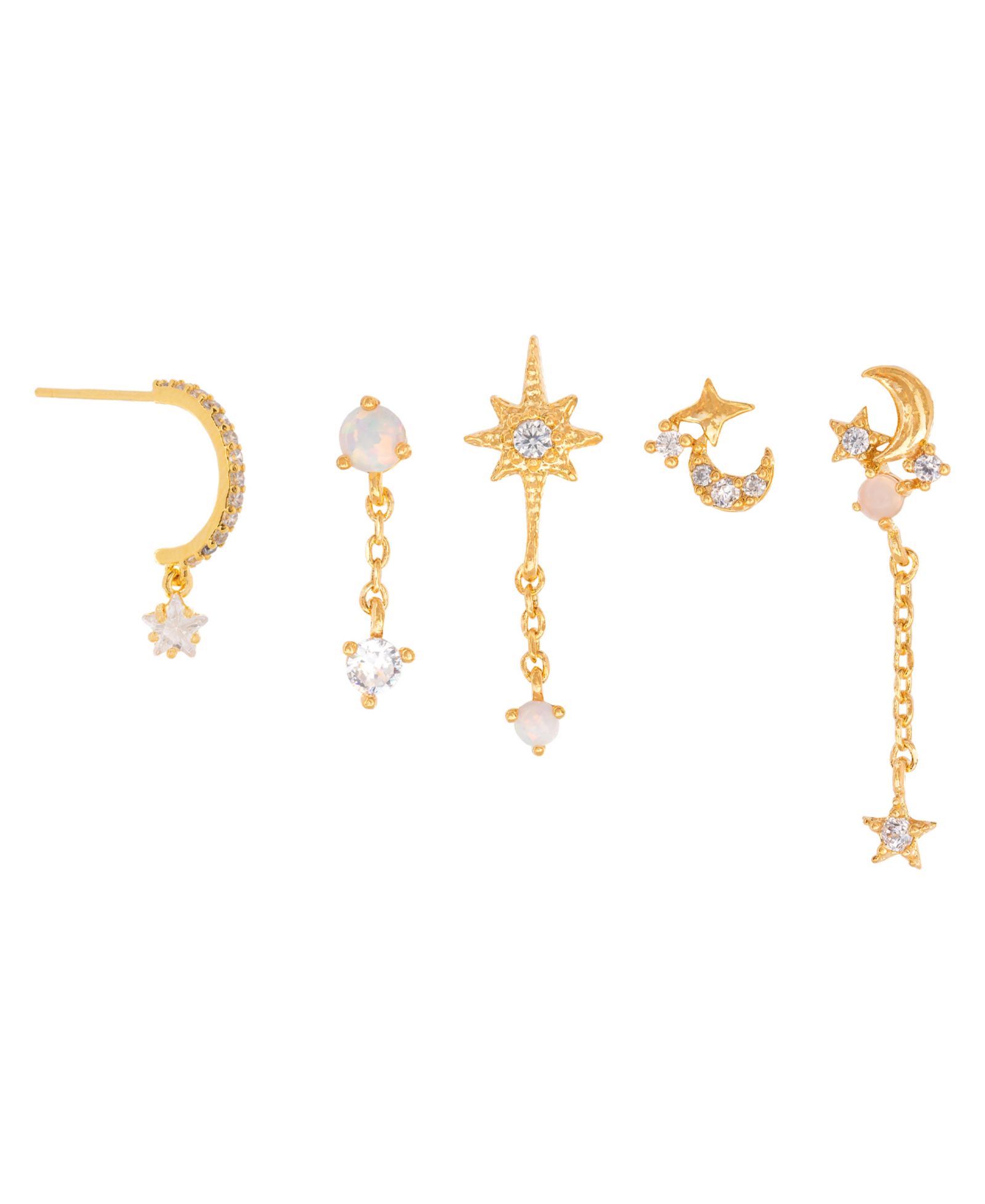 Набор сережек Twinkle Opal для девочек Girls Crew