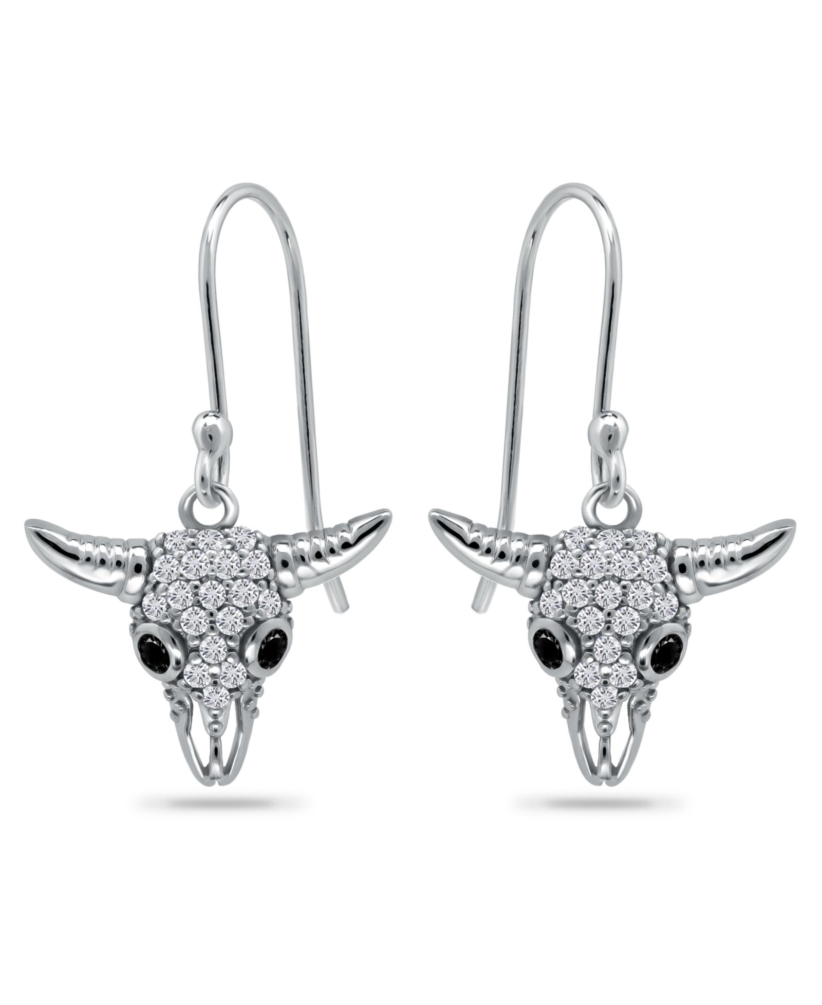 Серьги-подвески Giani Bernini Cubic Zirconia в стерлинговом серебре