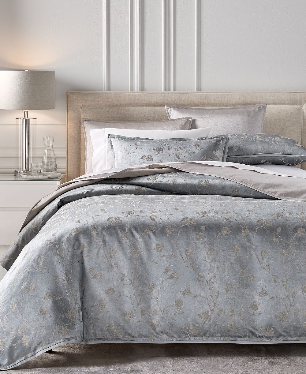 Hotel Collection Sakura Blossom Comforter Set, Full/Queen, Exclusively at Macy’s