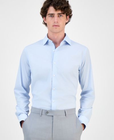 Мужская рубашка Bar III Slim-Fit Vine Print