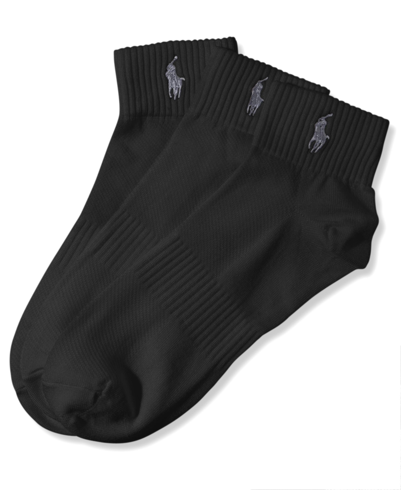 Polo Ralph Lauren Men's 3-Pk. Technical Quarter Socks